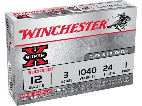 Winchester Super X Buckshot Ga Pellets Buck Shot Box My XXX Hot Girl