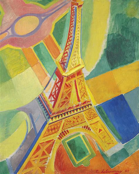 Robert Delaunay 1885 1941 La Tour Eiffel Christies