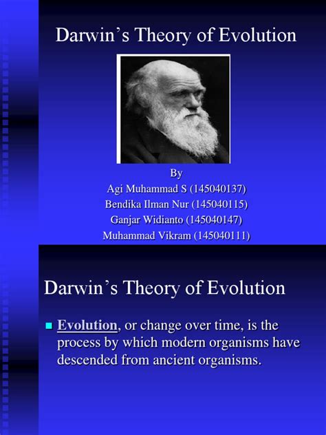 We did not find results for: Darwin's Theory of Evolution | Natural Selection ...