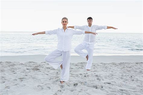 Best Yoga With Partner Tree Pose Stock Photos Pictures And Royalty Free