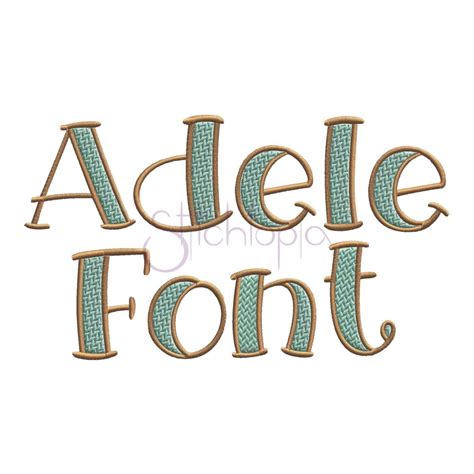 Adele Filled Embroidery Font 1 15 2 25 3 Stitchtopia