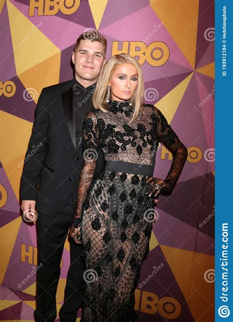 HBO Post Golden Globe Party 2018 Editorial Stock Image Image Of Paris