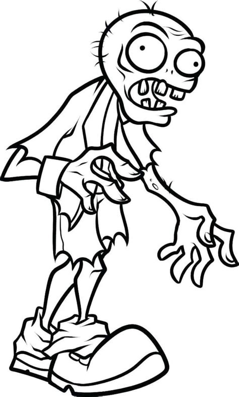 Have a Fun with Zombie Coloring Pages PDF - Free Coloring Sheets | Free