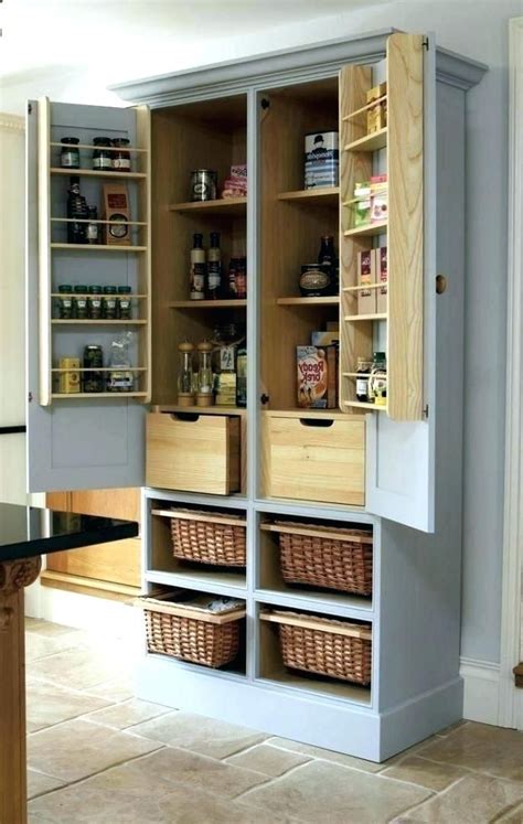 Ikea Free Standing Kitchen Pantry Cabinets Free Standing