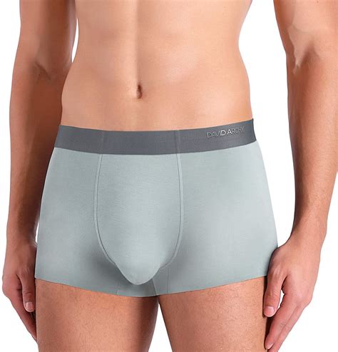 david archy men s seamless underwear ultra soft micro modal trunks 3 pack anti o ebay