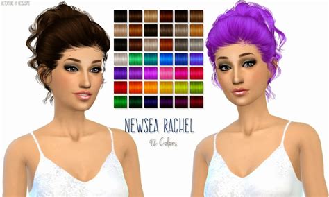 My Sims 4 Blog Hair Retextures By Nessasims