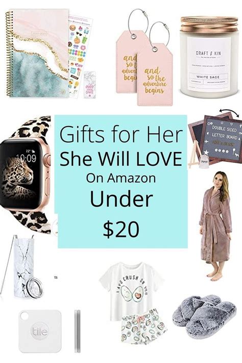 Updated 4:41 pm est, fri february 5, 2021. Amazon Gifts She Will Love Under $20 2020 in 2020 | Amazon ...