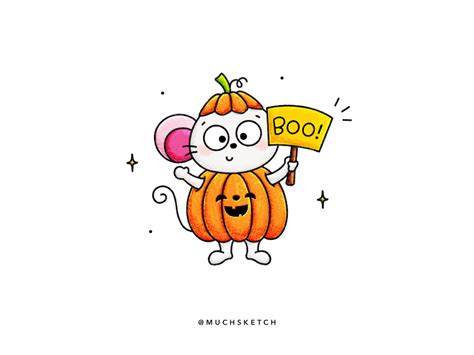 Boo 👻 By Gaia Muchsketch On Dribbble