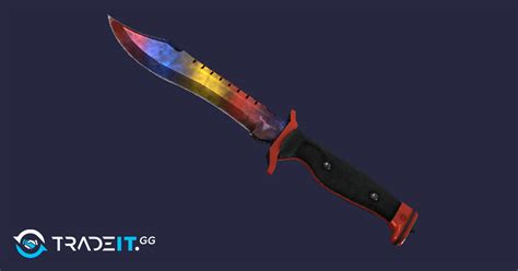 Bowie Knife Marble Fade Tradeit