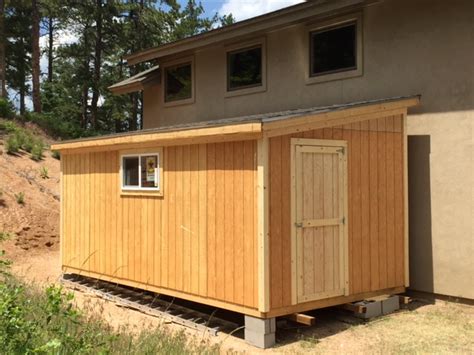 This diyer thinks of everything. Lean To Single Sloped Style Shed Photos