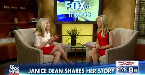 Janice Dean Returns To Fox And Friends