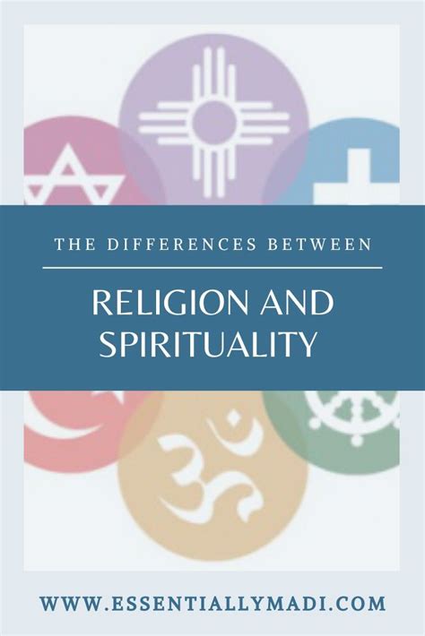The Differences Between Religion And Spirituality Positive Self