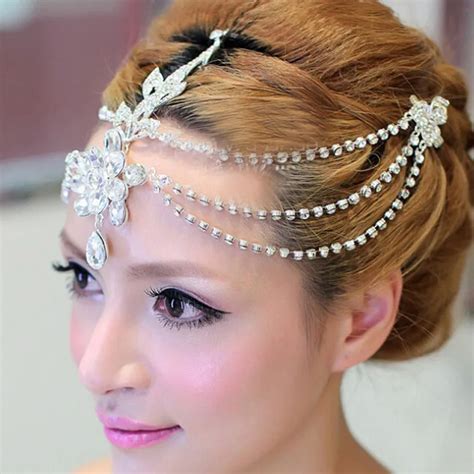 Clear Crystal Unique Ballet Headband Oriental Princess Tiara