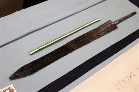 Two Roman Cavalry Swords And Two Toy Swords Amongst Treasures Found At