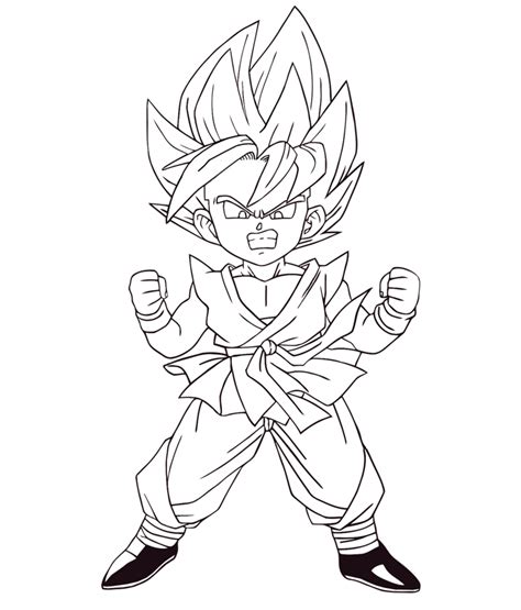Get your children busy with these dragon ball image to color below. Pin on aniversario