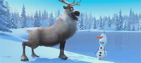 Frozen Teaser Trailer Screencaps Olaf And Sven Photo 36145501 Fanpop