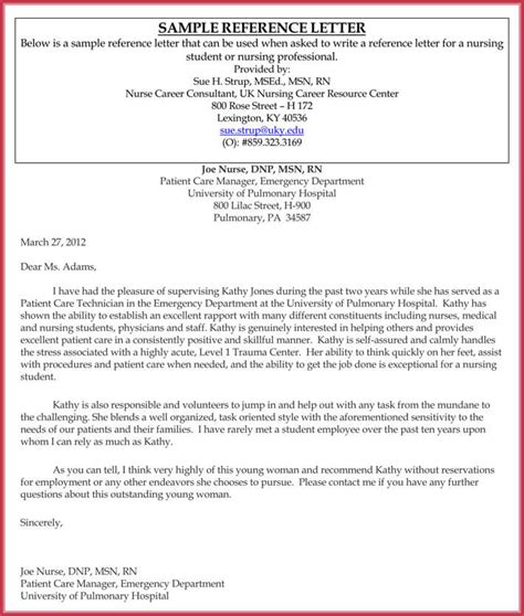 Fill In The Blank Letter Of Recommendation Collection Letter Template