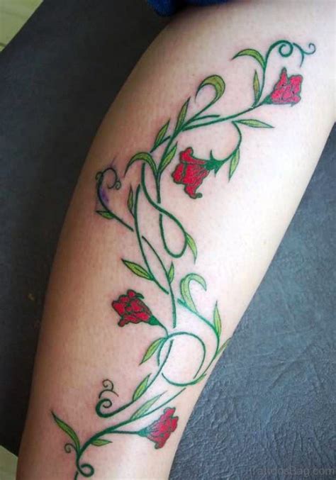 46 Fabulous Vine Tattoo On Arm