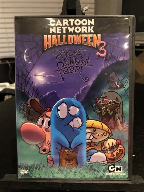 Cartoon Network Halloween 3 Sweet Sweet Fear Dvd 2006 6 Episodes Rare