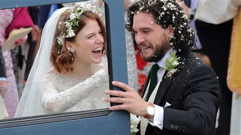 game of thrones kit harington and rose leslie are married tv guide