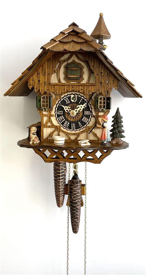 1 Day Mechanical Bell Ringer Cuckoo Clock Cougar Watches And Clocks