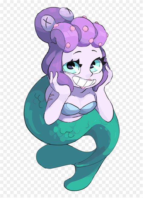Cala Maria Drawn By Kundroid Cuphead Fanart Hd Png Download