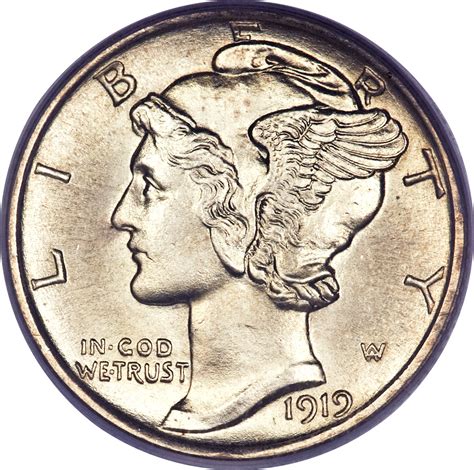 10 Cents Mercury Dime États Unis Numista