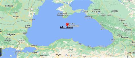 Dove Si Trova Il Mar Nero Mappa Il Mar Nero Dove Si Trova