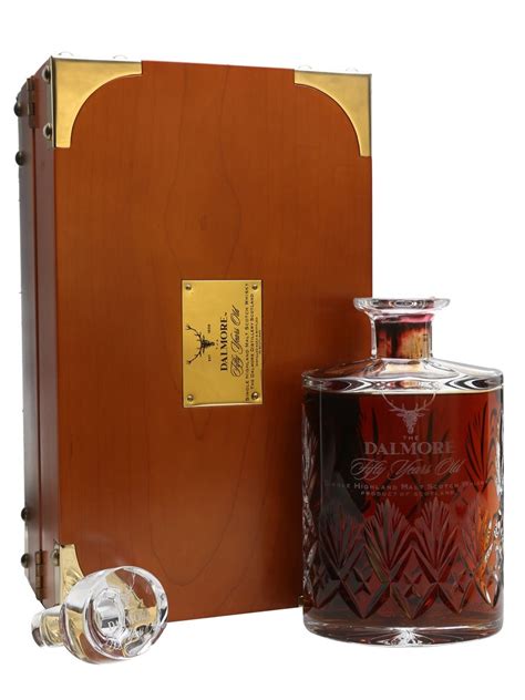 dalmore 50 year old sherry cask crystal decanter the whisky