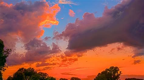 Sunset Afterglow Evening Sky Free Photo On Pixabay
