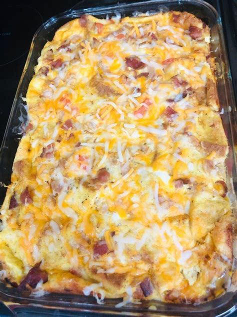Sausage Egg And Cream Cheese Hash Brown Breakfast Casserole Heaven