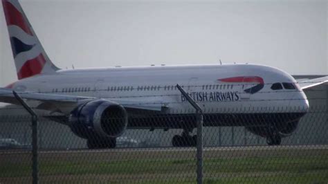 British Airways Boeing 787 First Landing At Austin Bergstrom