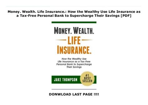 Money Wealth Life Insurance How The Wealthy Use Life Insurance As
