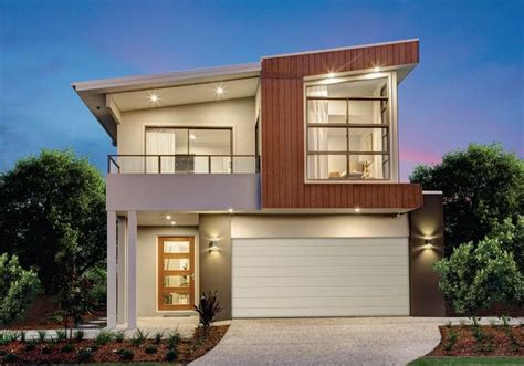25 Fabulous Two Storey House Designs For Romantic Young Families