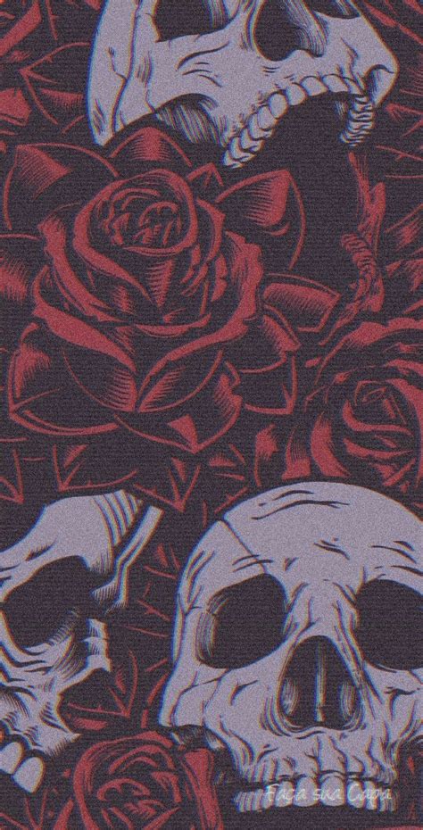 Customize and personalise your desktop, mobile phone and tablet with these free wallpapers! #roses #skull in 2020 | Skull wallpaper, Art wallpaper ...