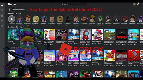 How To Get The Roblox Beta App Working 2021 Itzdenzel Youtube