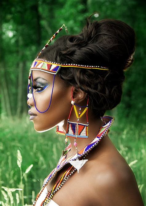 Its African Inspired African Fashion Black Women Art African Head