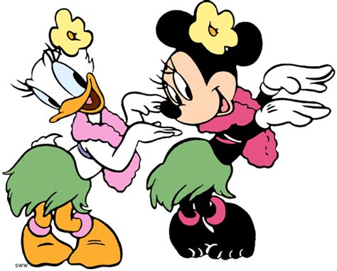 Minnie Mouse Daisy Duck Clip Art Disney Clip Art Galore Summer Party