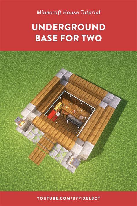 Learn How To Build A Small Underground Base Made For Two This Cozy