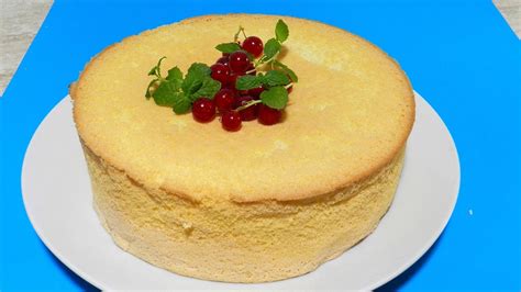 Substituted half of sugar by splenda and instead of butter used blue bonnett. Sponge Cake - Two Eggs Only