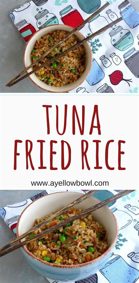 Canned Tuna Fried Rice Recipe Recipe Tuna Fried Rice Fried Rice