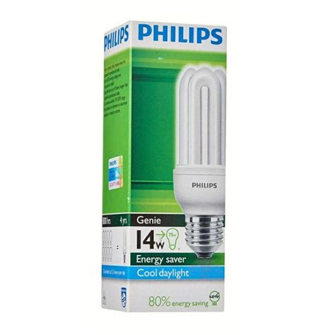 Philips Genie 14w Cdl Ww Cool Daylight Warm White E27 220 240v