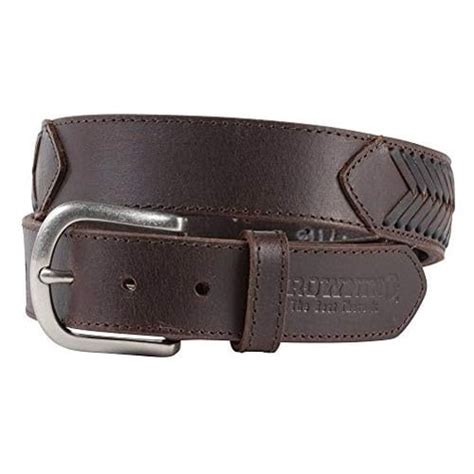 Browning Browning Mens Leather Escalante Belt Brown Size 40
