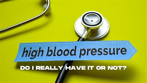 High Blood Pressure Do I Really Have It Or Not Dr Ankrehah Trimble