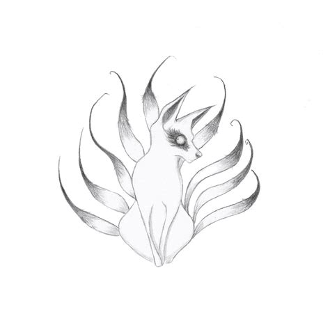 Nine Tailed Fox Drawing At Explore Collection Of