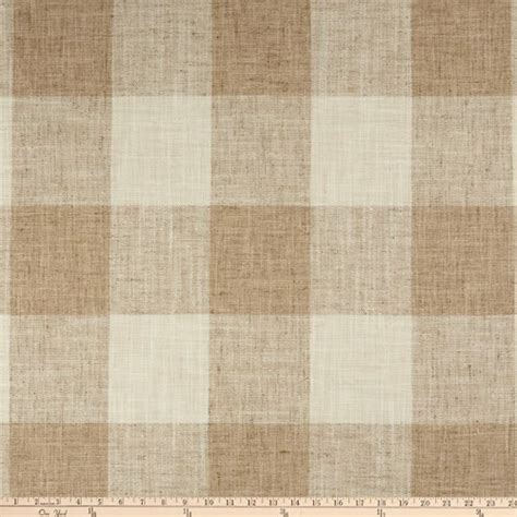 P Kaufmann Check Please Harvest Upholstery Home Decorating Fabric
