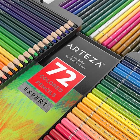Professional Colored Pencils Set Of 72 Color Pencil Drawing Face