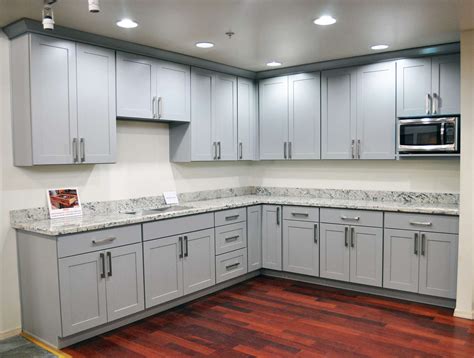 Here at bestonlinecabinets, we manufacture an. Grey Shaker 10×10 Kitchen Cabinets - Worldwide Tiles & Stone