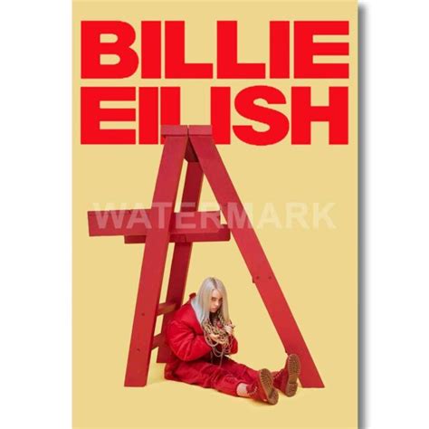 Billie Eilish Dont Smile At Me Custom Personalized Silk Poster Wall