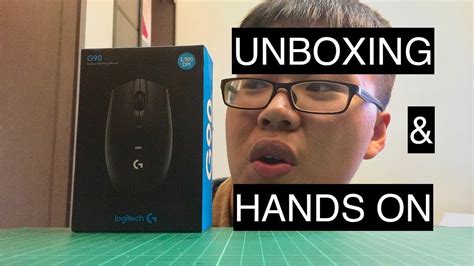Logitech G90 Wired Gaming Mouse Unboxing And Hands On Best Budget